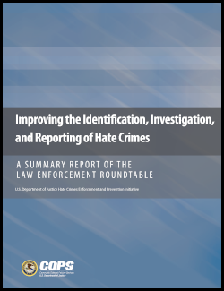 Law Enforcement Roundtable Report Cover