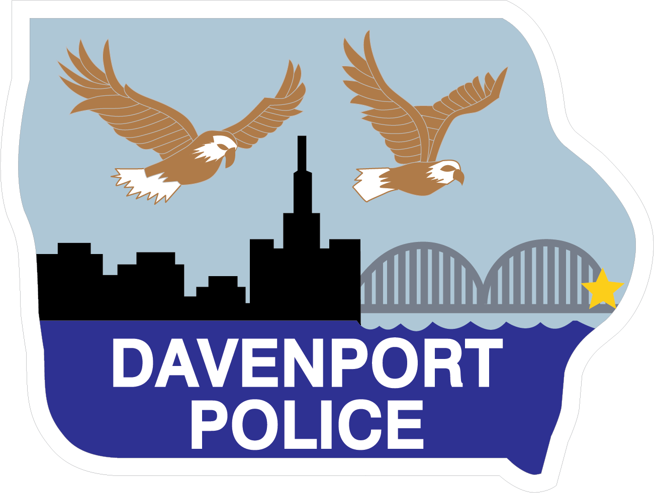 Davenport Police Patch