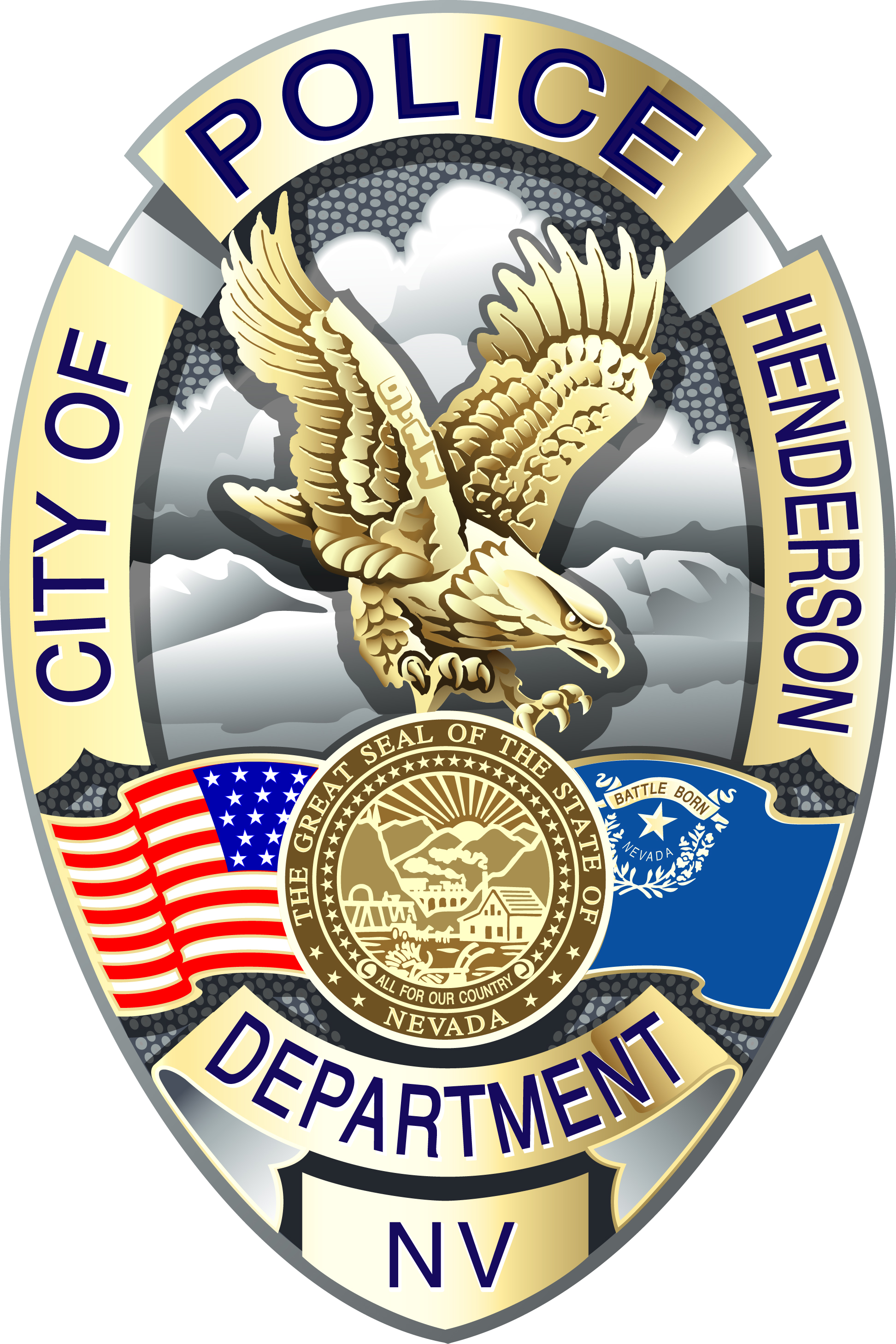Henderson Police Badge