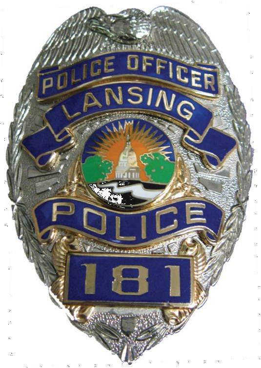 Lansing Police Badge