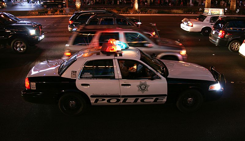 Las Vegas Metro Police Department car