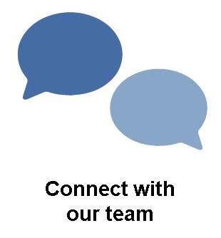 Connect with our team icon