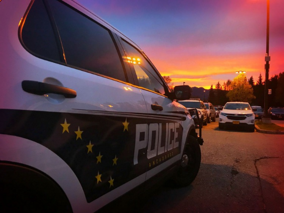 Anchorage police car