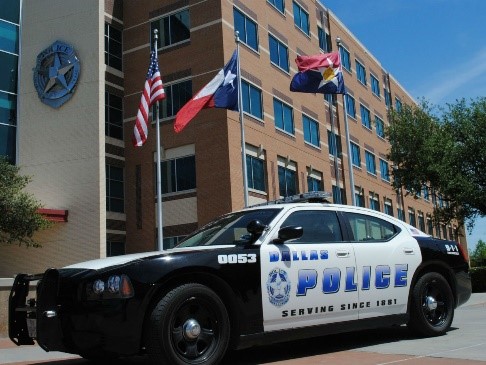 Dallas police car