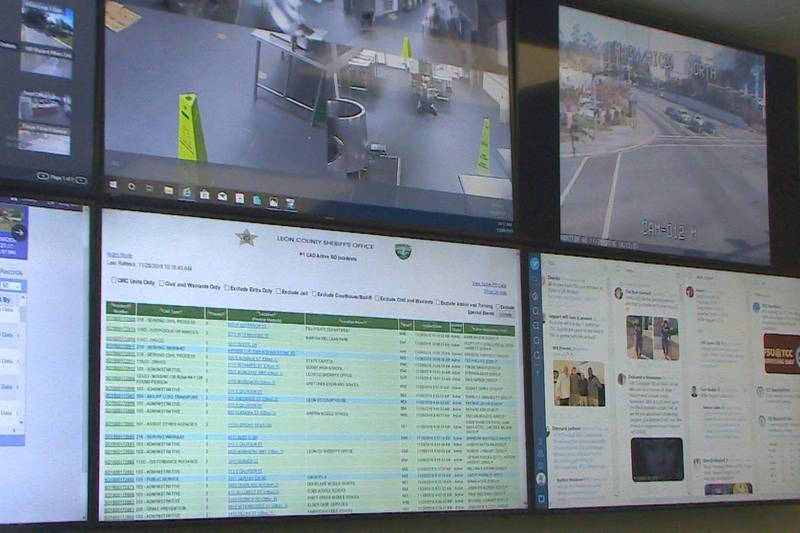 LCSO RTCC screens