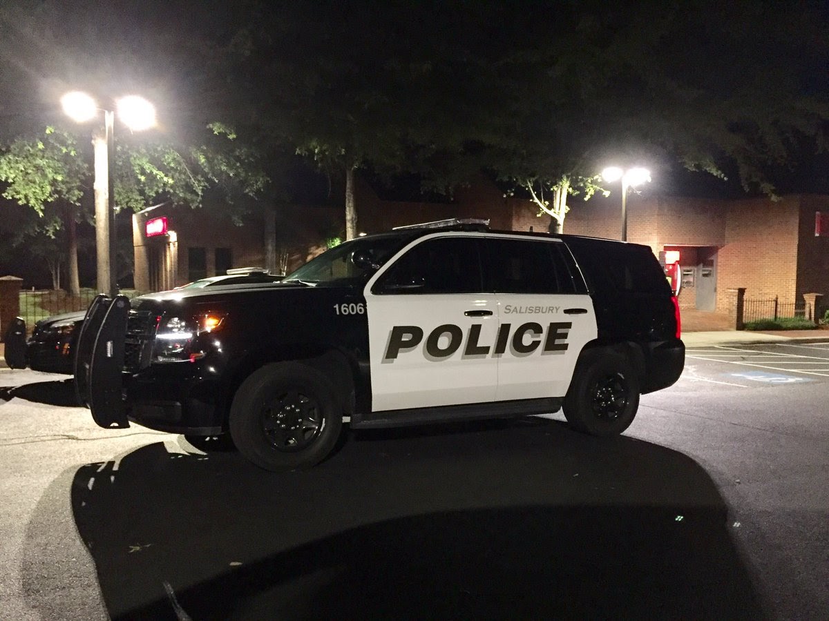 Salisbury police vehicle