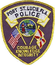 Port St. Lucie Police Patch