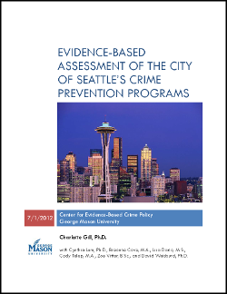 Evidence Based Assessment of Seattle Crime Prevention Cover