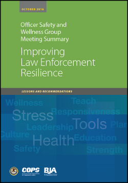 Improving LE Resilience Report Cover