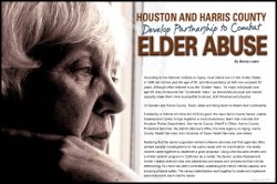 Houston and Harris County Develop Partnership to Combat Elder Abuse Cover