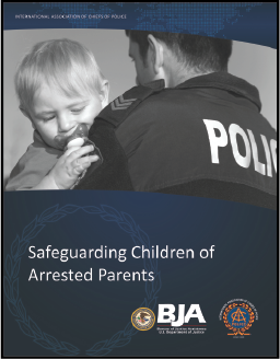 First page of document "Safeguarding Children of Arrested Parents"