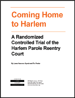 First page of document "Coming Home to Harlem"