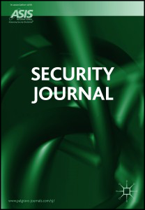 Security Journal Cover