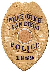 San Diego Police Badge