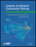 Lessons to Advance Community Policing Report Cover