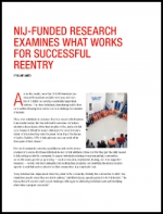 NIJ-Funded Research Examines What Works for Successful Reentry report cover
