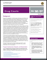 Drug Courts report cover