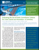 Evaluating Use of Public Surveillance Cameras Cover