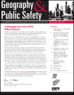Geography and Public Safety Volume 3, Issue 1, October 2011 cover