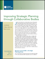 Improving Strategic Planning through Collaborative Bodies report cover