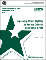Improving Street Lighting to Reduce Crime in Residential Areas report cover