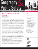 Geography and Public Safety Bulletin, Volume 2, Issue 4: Predictive Policing cover