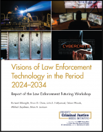 First page of document "Intimate Partner ViolencVisions of Law Enforcement Technology in the Period 2024-2034"