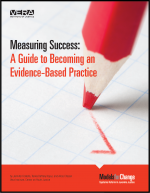 First page of document "Measuring Success: A Guide to Becoming an Evidence-Based Practice"