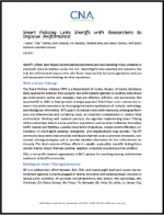 First page of document "Smart Policing Links Sheriffs with Researchers to Improve Performance"
