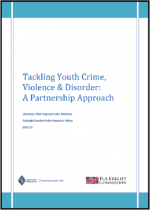 First page of document "Tackling Youth Crime, Violence & Disorder: A Partnership Approach"