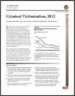 First page of document "Criminal Victimization, 2012"