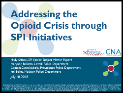 Opioid SPI Initiatives Presentation Cover Slide