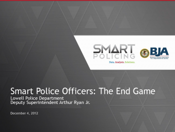 SMART Police Officers Webinar First Slide
