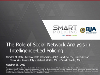 Social Network Analysis Webinar First Slide